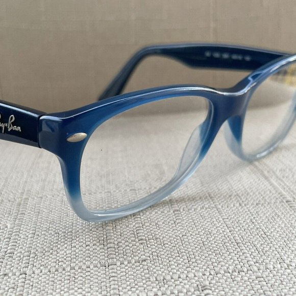 Ray-Ban Youth Eyeglasses Blue Tone Rb1528 Glasses 48[]16 130 Eyewear Frame - Picture 3 of 12